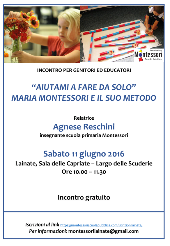 Montessori 11 giugno 2016