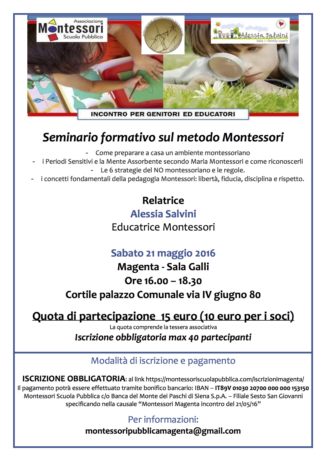 Montessori 21 maggio